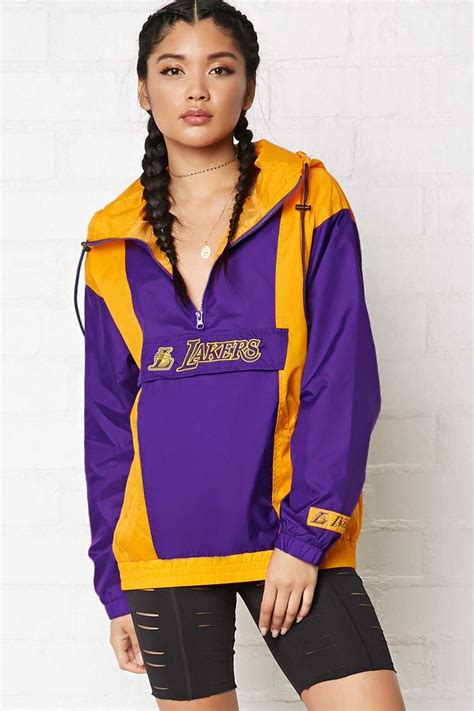 Trouvez starter lakers en vente parmi une grande sélection de sur ebay. Lyst - Forever 21 Nba Lakers Anorak Jacket in Purple