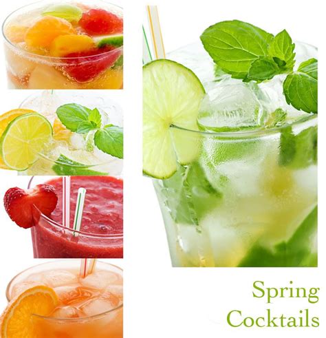 Five Delicious Spring Cocktails Spring Cocktails Delicious Spring Cocktails Cocktail And