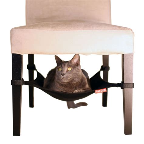 Cat Crib Designed To Fit Under And Attach To Virtually Any Chair The