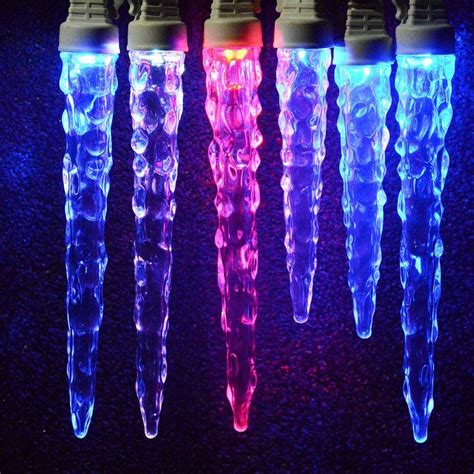 Show Home App 48 Light Led Multi Color Icicle Light Home