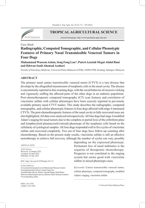 Pdf Radiographic Computed Tomographic And Cellular Phenotypic