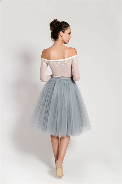 Navy Blue Tulle Skirt Adult Tutu Bridesmaid Dress Tulle Etsy