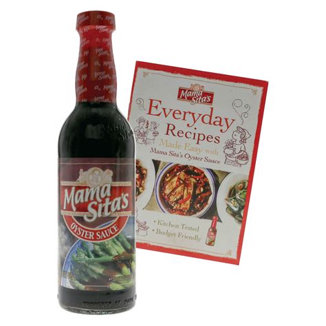 Mama Sitas Oyster Sauce 405g With Everyday Recipes Cookbooklet