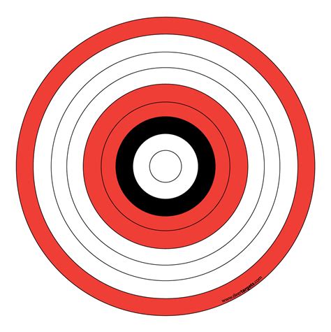 These targets work great for sighting in. Free Printable Targets | Thailand Airsoft bbgun ...