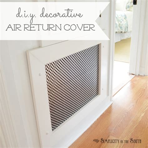 10 Diy Return Air Vent Covers With A Cool Look Shelterness