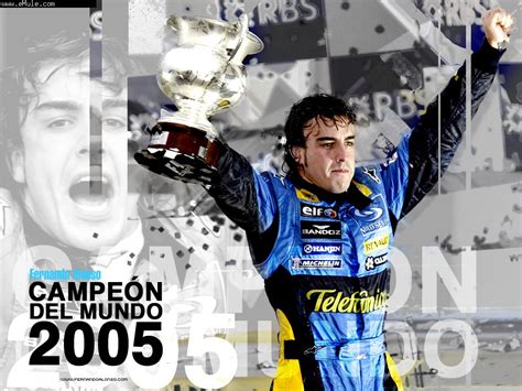 Formula 1 Fernando Alonso Campeón del mundo de Formula 1 2005 y 2006