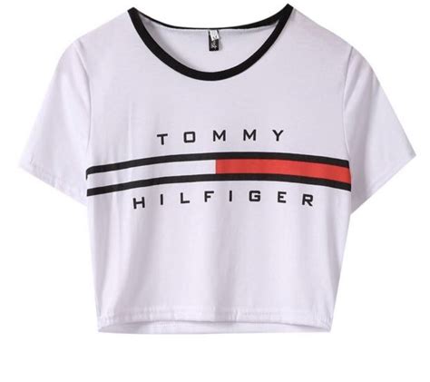 Tommy Hilfiger Crop Top Womens Fashion Tops Other Tops On Carousell