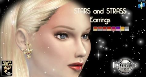 Earrings And Necklace At Jomsims Creations Sims 4 Updates