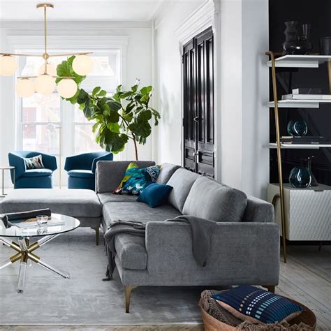 We are looking at living room lights but have low ceilings and sitting directly above a bee bulb doesn't sound appealing. Sphere & Stem 6-Light Chandelier - Milk in 2020 | Living ...