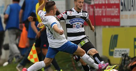Sturm graz hat mit dem ersten sieg über den lask seit zwei jahren den dritten platz in der bundesliga übernommen. Grödig gegen Sturm Graz | kurier.at