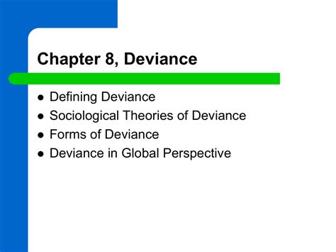 💐 Types Of Deviance The Different Types Of Deviance And Their Impact