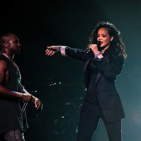 Rihanna Jay Z And Kanye West Run This Town At Madison Square Garden 09