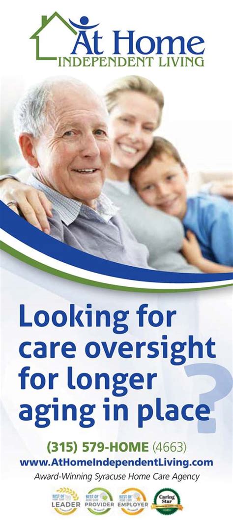Home Care Brochures At Home Independent Living
