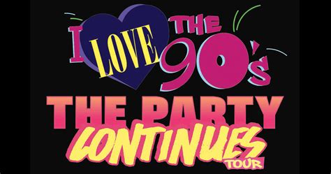 i love the 90 s the party continues tour announcement ambient light