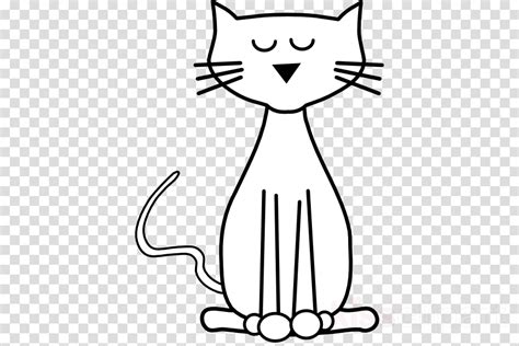 Cat Outline Clipart Line Drawing And Other Clipart Images On Cliparts Pub