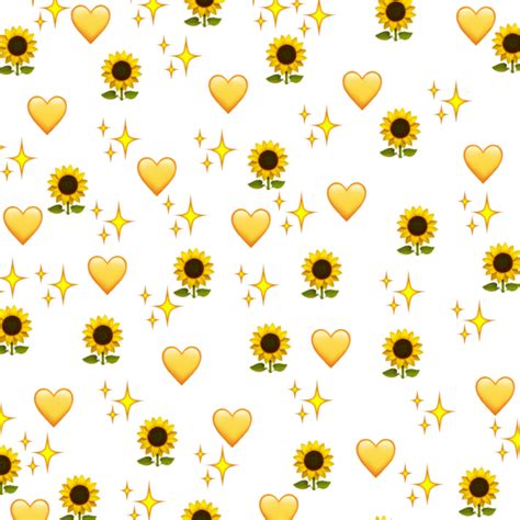 #freetoedit #edit #yellow #aesthetic #yellowhearts #mood #moodedit #remixit | Emoji wallpaper ...