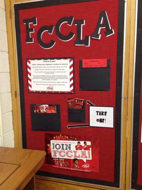 How Cool Is This Fccla Bulletin Board Join Fccla Business Education