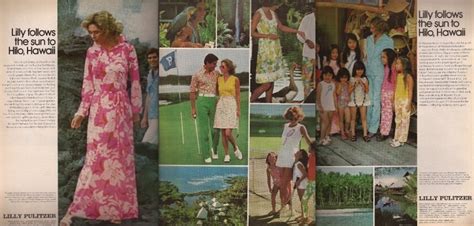 Lilly Follows The Sun Ad Campaign In 1975 1976 Lilly Pulitzer