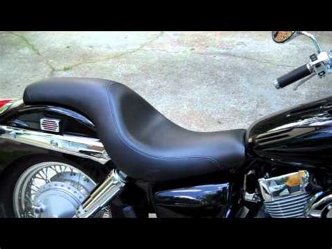 Solo seat baseplate bracket for honda steed magna shadow chopper bobber. Honda Shadow Aero with Saddlemen profiler seat - YouTube