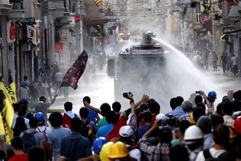 Turkish Police Fire Tear Gas To Disperse Istanbul Protests NBC News
