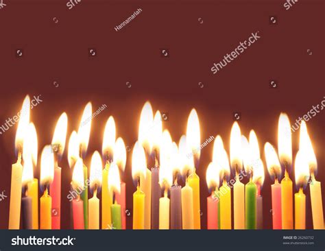 Lots Of Birthday Candles Stock Photo 26260732 Shutterstock