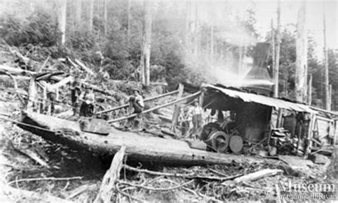 Dot Logging Co At Knight Inlet Campbell River Museum Online Gallery
