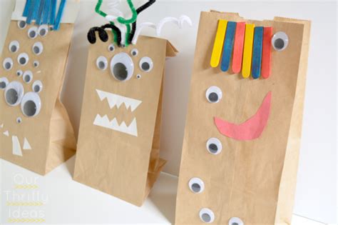 15 Fun And Spooky Halloween Monster Crafts For Kids