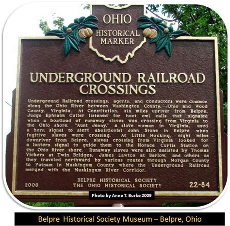 Underground Railroad Youngstown Ohio Longest Journey