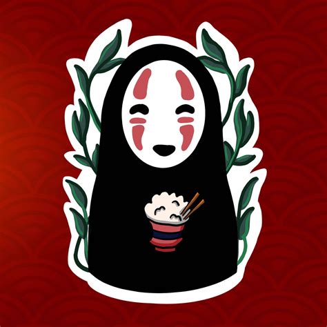 Download No Face With Rice Wallpaper