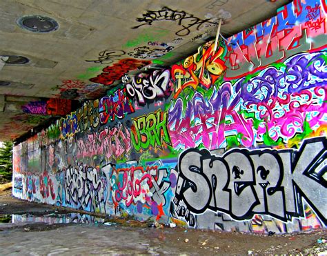 Hidden Gems Dunbar Bridge North Side Legal Graffiti Walls Apartment613