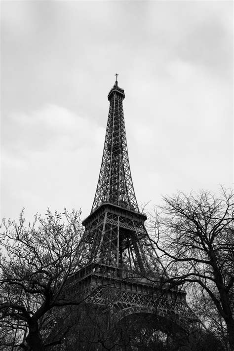 Paris In Black And White Tangledinmaps