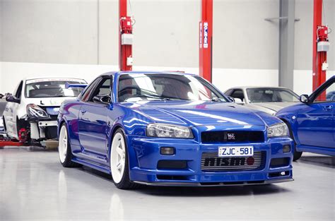 It too goes for classic motorsport liveries, but in doing so incorporates the return of bayside blue, without argument. Bayside Blue R34 GTR | andhey - facebook.com/anphotog | Flickr