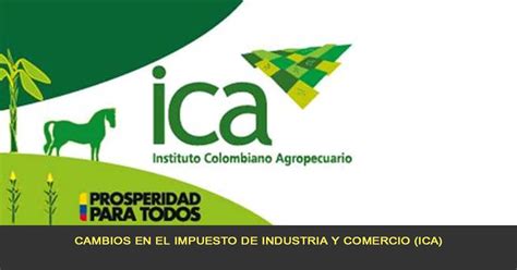 Cambios En El Impuesto De Industria Y Comercio Ica