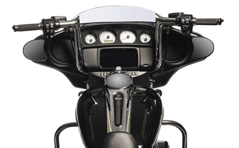They are in good shape with nothing wrong with them. 1½" Pointed Top Handlebar- 14" Chrome- 14-20 Street Glide ...