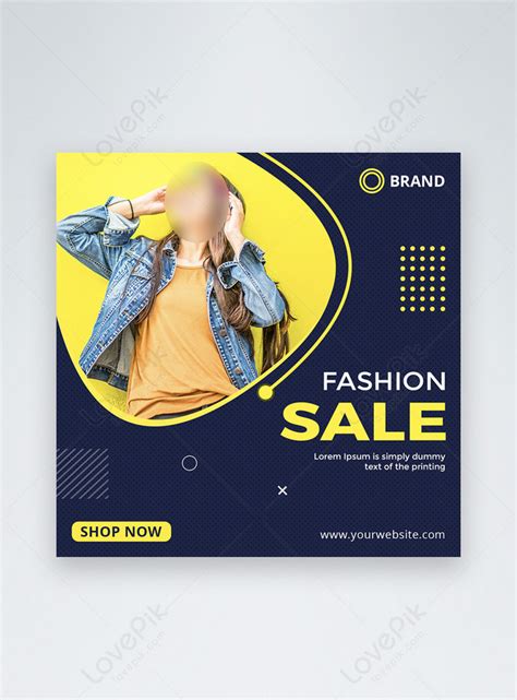 Fashion Sale Facebook Ads Post Template Imagepicture Free Download