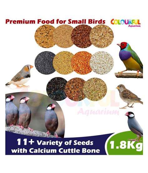 Colourful Natural And Healthy Birds Food For Sparrow Silverbill