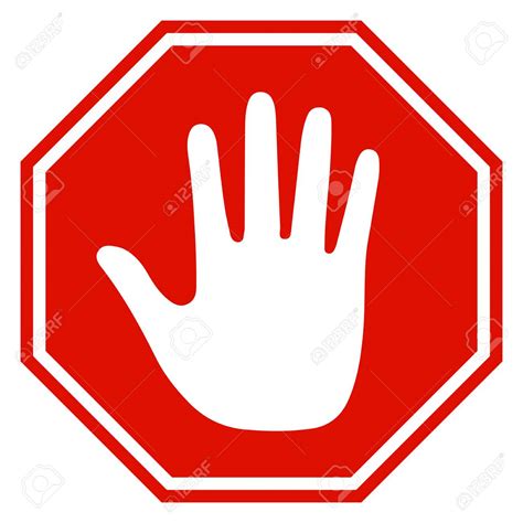 Stop Sign Hand Clipart Clipart Best Clipart Best Images