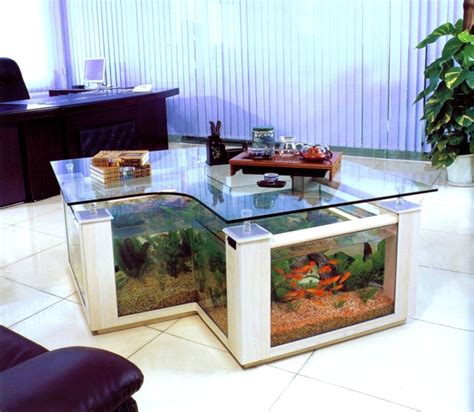 Aquarium Dans Le Salon En Plus De 103 Idées Magnifiques