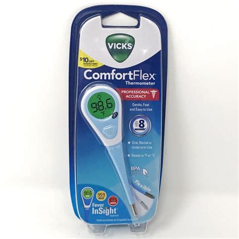 Vicks Comfort Flex Digital Thermometer V966us Brand New Sealed Free Shipping Ebay