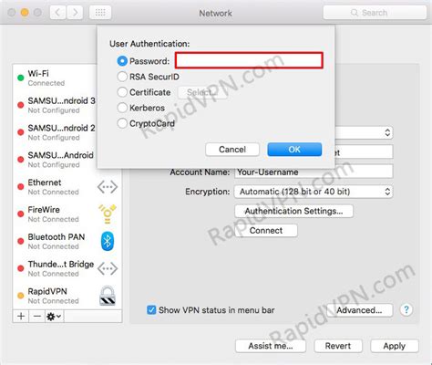 How To Setup Pptp Vpn Connection On Mac Os