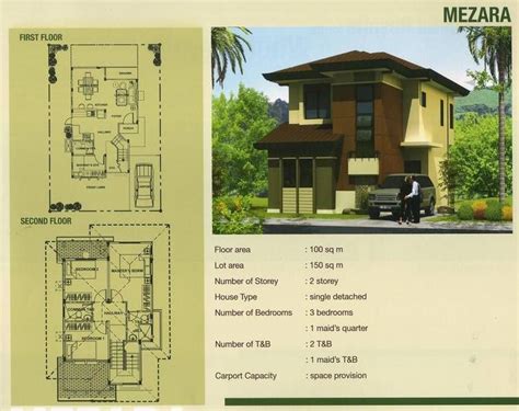 Total floor area, it has 4 bedrooms to accommodate an average filipino family. 100 Square Meter House Floor Plan