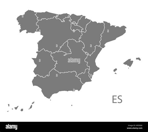 Mapa De Espana Con Las Regiones Hot Sex Picture