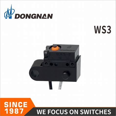 Ip67 Automotive Waterproof Micro Switch 2gpa125vac Ws3 Dongnan