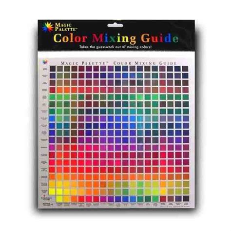 Magic Palette Color Mixing Guide Personal Mixing Guid