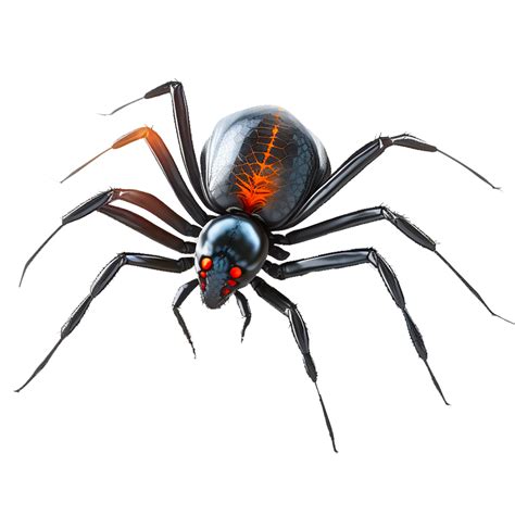 Black Widow Spider Illustration 22983427 Png