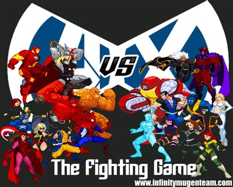 Avengers Vs X Men The Fighting Game Is Now Available As A Free Download Mugen Avx