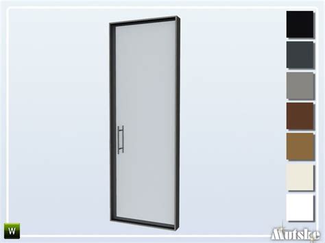 Mutskes Pilton Door Glass Small 1x1 Custom Door Glass Door Tall