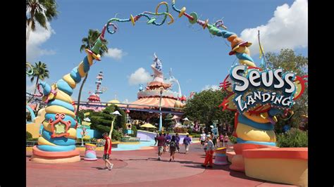 Hd Tour Of Seuss Landing At Islands Of Adventure Universal Orlando