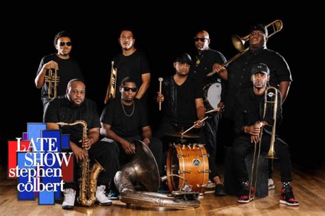 Video The Soul Rebels Perform 504 On The Late Show With Stephen Colbert The Kurland Agency