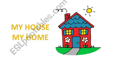 Esl English Powerpoints My Sweet Home